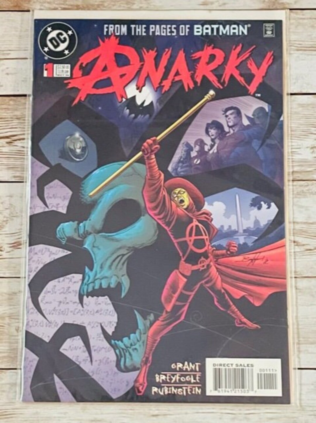 1999 DC Comics From the Pages of Batman Anarky 1 - Etsy