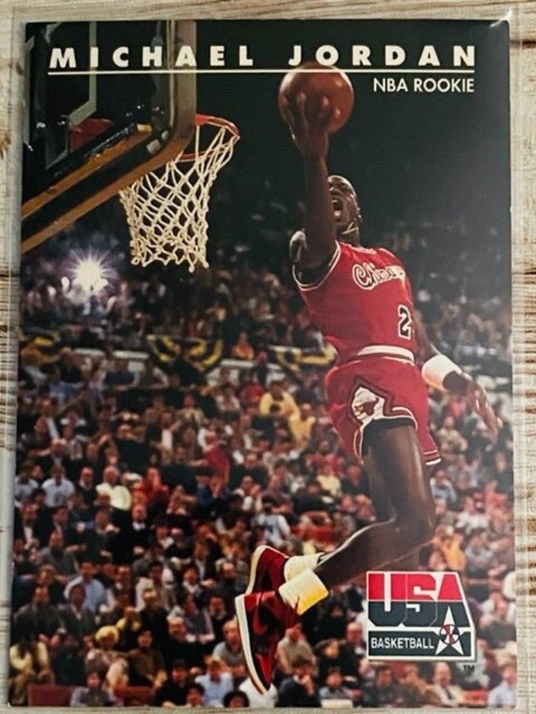 NBAカード Michael Jordan サイン入りフォト SKYBOXカード