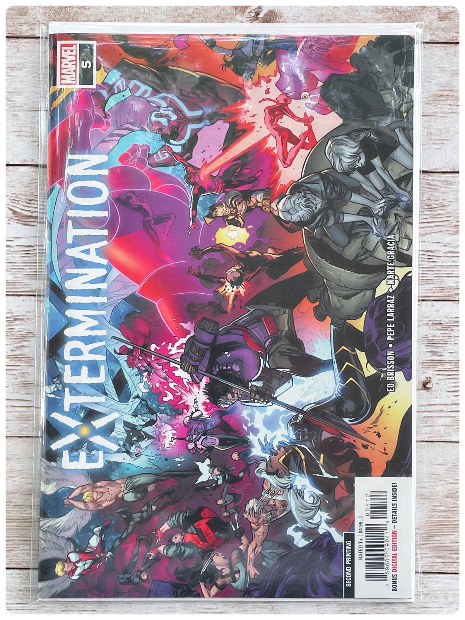 Marvel Extermination 5 2nd Printing Variant Larraz Cover | Etsy