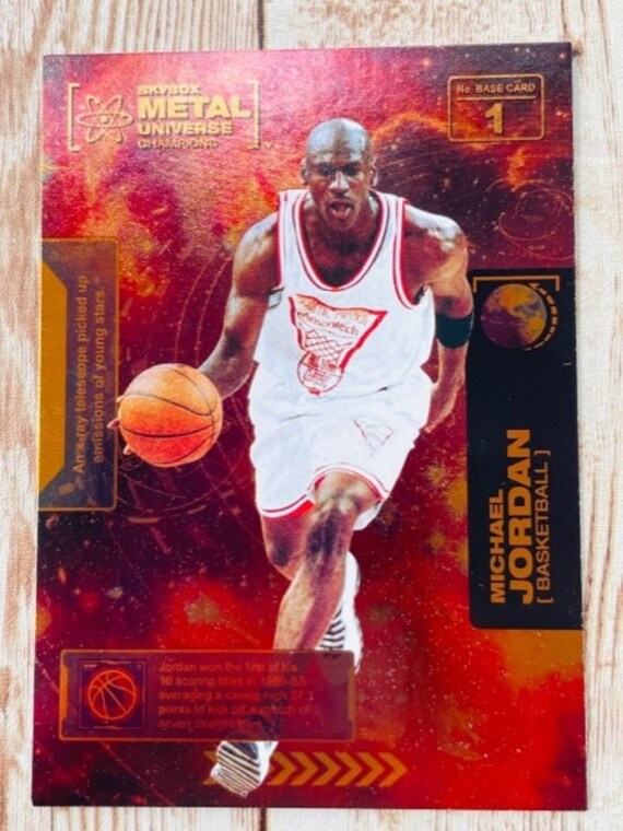 2021 Skybox Metal Universe Champions Michael Jordan 1 Copper