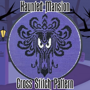Haunted Mansion Inspired Cross Stitch Pattern