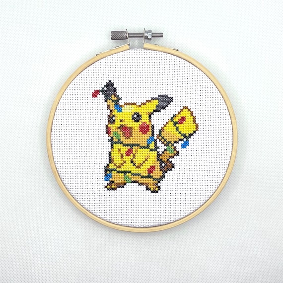 Bulbasaur - Pokemon Yellow Cross-Stitch