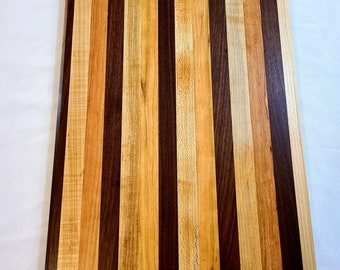 Large Double sided cutting board | Charcuterie board | cutting board with handles | Large bread board | available with or without bow knife