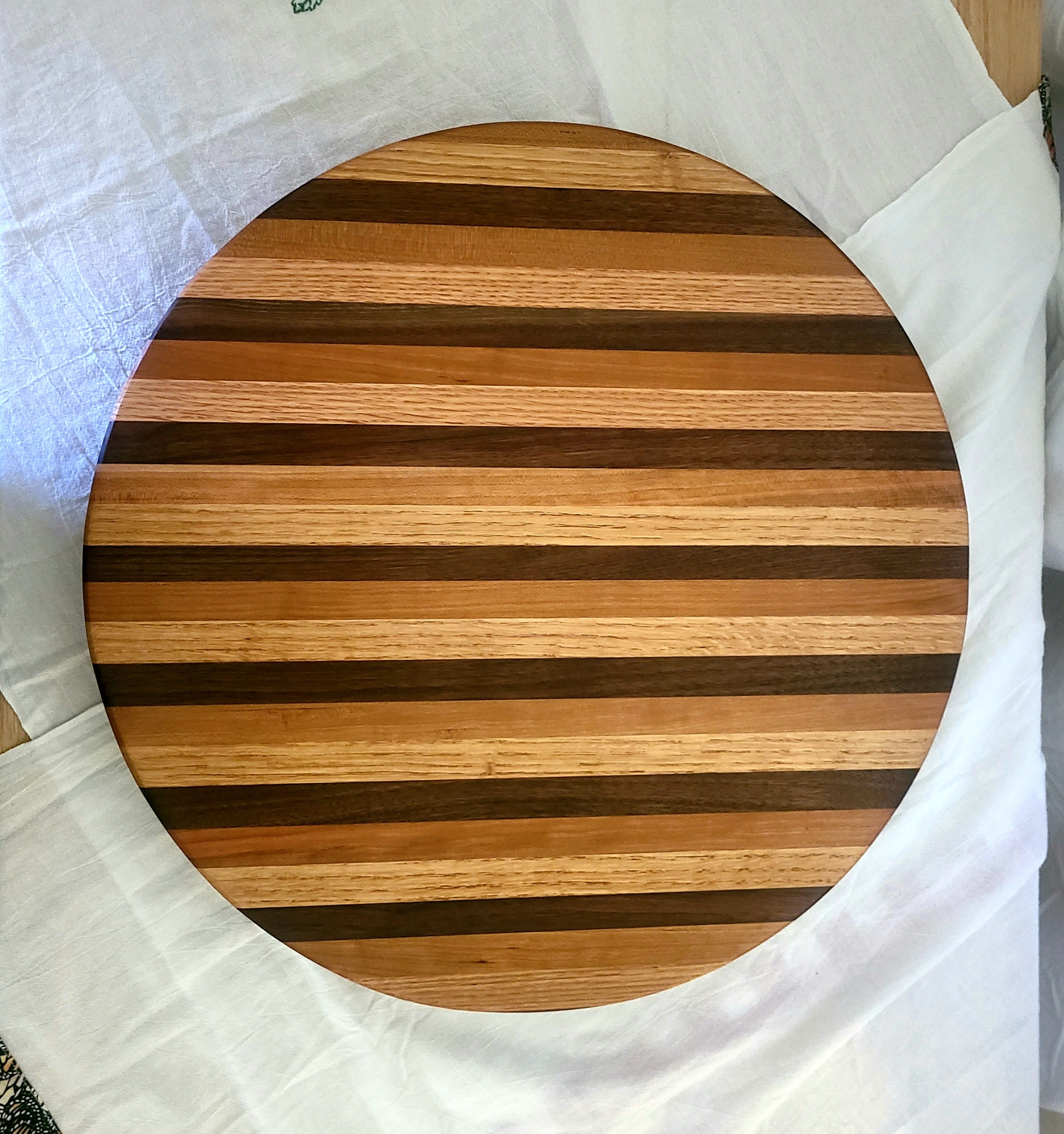 Wooden Lazy Susan 20 Inch Size Lazy Susan Handmade in Oak Etsy