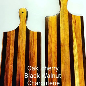 Charcuterie board, service set,  serving board,  cutting board set, dining set, bow knife,  bread knife board set, gifts for him