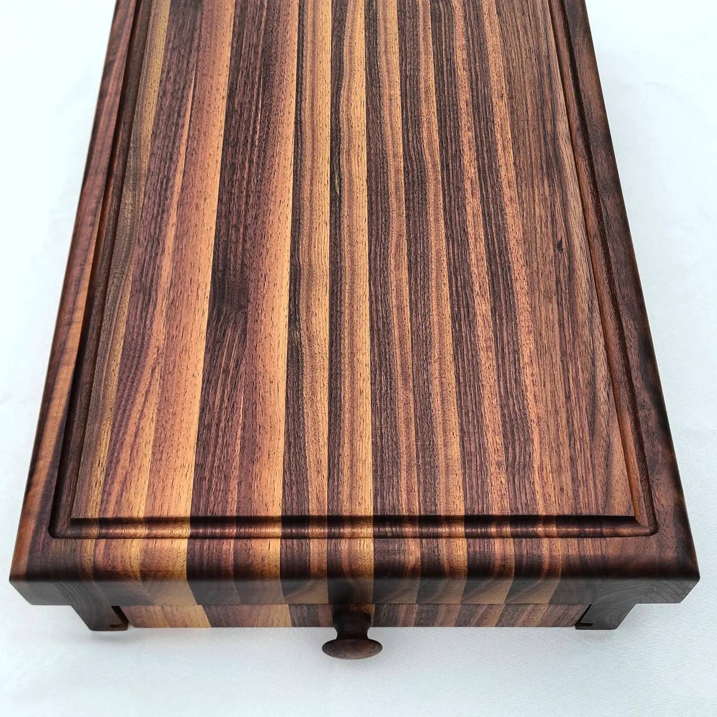 Large Wood Cutting Board Raised- Modern AgrarianWood Cutting Board