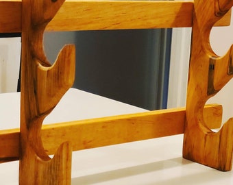 Handcrafted Rolling Pin Rack: Ambrosia Maple, Box Elder, or White Oak