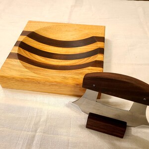 Ensemble couteau et bol Ulu d'Alaska fait main : disponible en ensemble ou séparément image 14