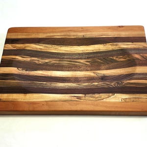 Schüssel/Brett Schneidebrett | Schneidebrett mit Schale | Doppelseitiges Servierbrett mit Schneideschale | Handgefertigtes Alaska Ulu Board