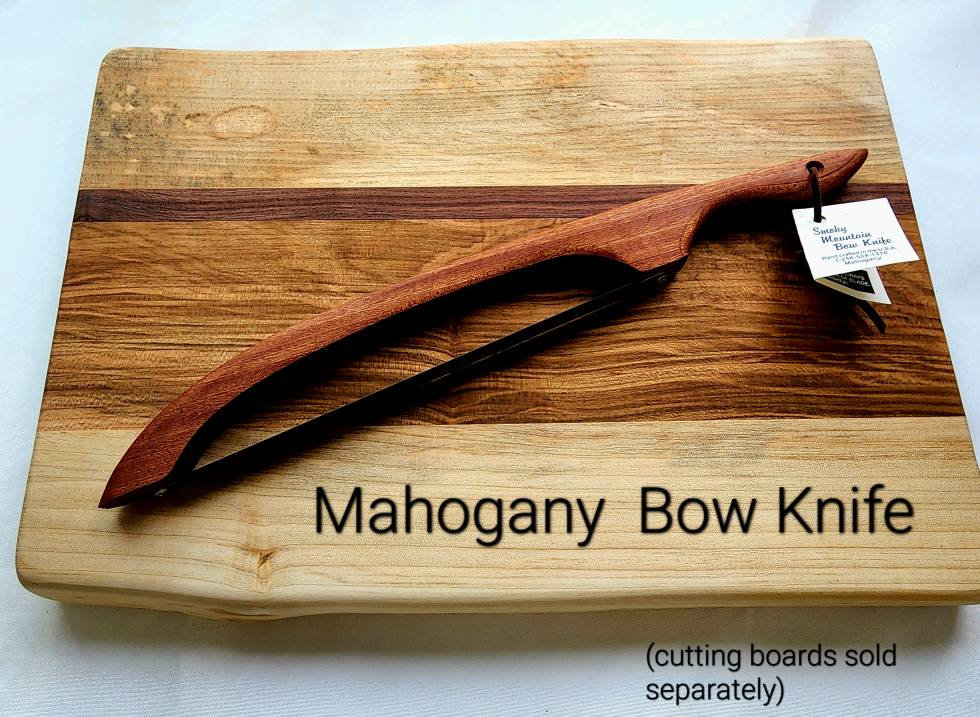 Fiddle Bow Bread Knife Left or Right-Handed
