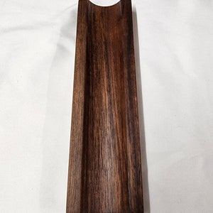 Handcrafted Wood Rolling Pin Holder: Black Walnut or Cherry