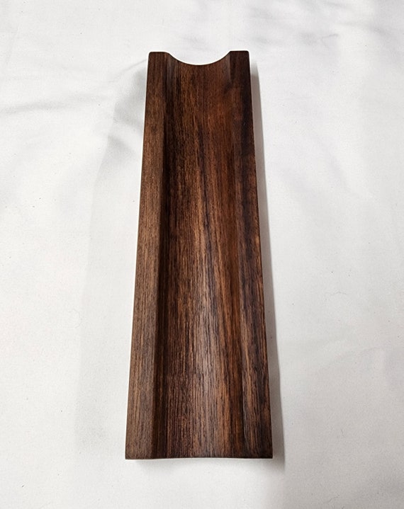 Handcrafted Wood Rolling Pin Holder: Black Walnut or Cherry