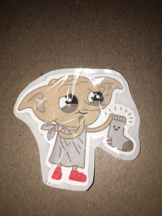 Harry Potter Dobby Sticker Etsy