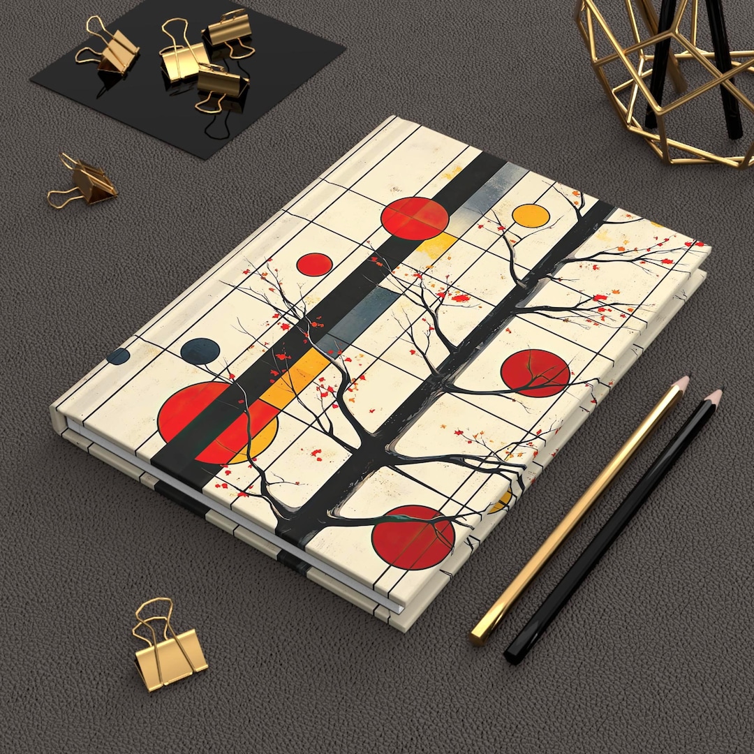 Frank Lloyd Wright Inspired Hardcover Journal | Architectural Style ...
