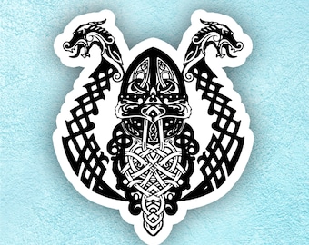 Viking Hammer Celtic Old Norse Mythology Sticker Stickers - Etsy