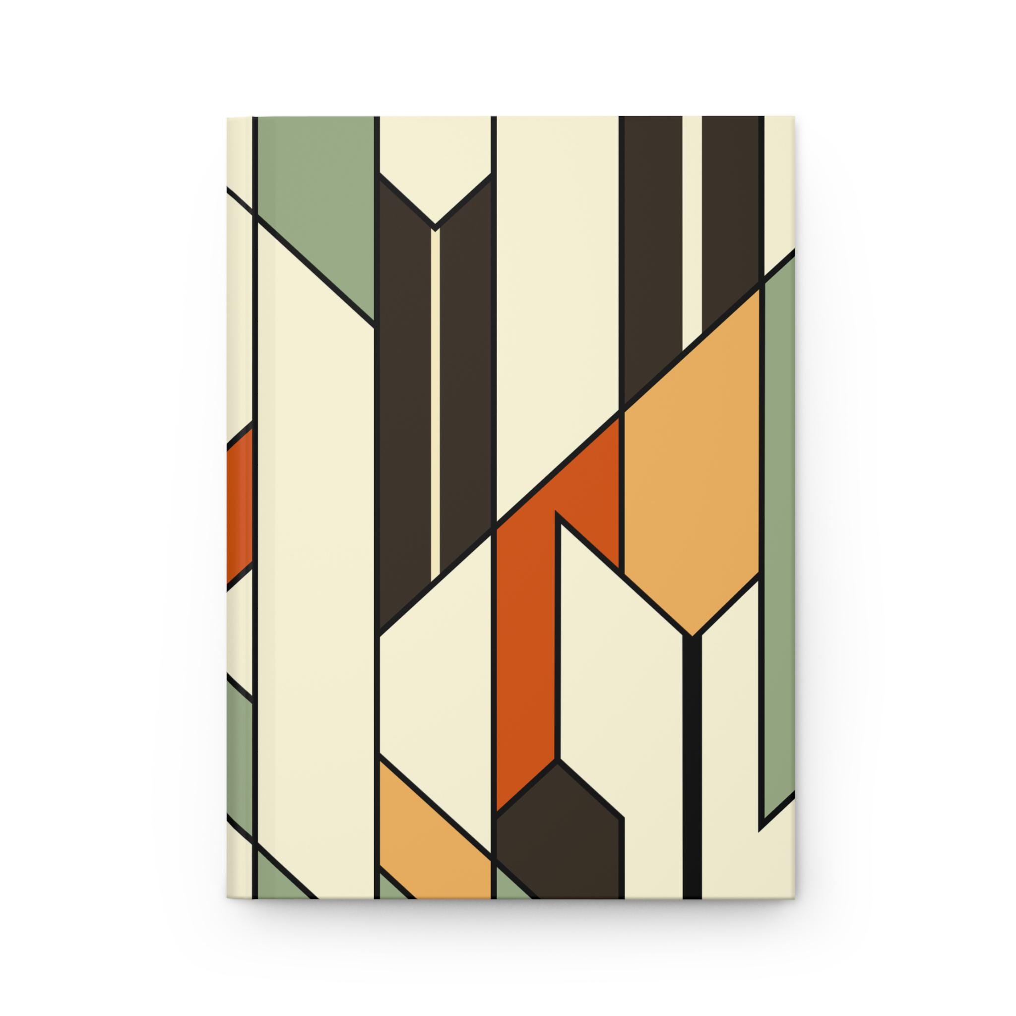Frank Lloyd Wright Inspired Hardcover Journal 5.75"x8" | Architectural ...