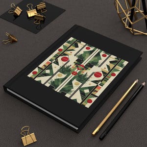 Hardcover | Frank Lloyd Wright Inspired Matte Journal 5.75&quot;x8&quot; | 150 Lined Pages Vibrant Colors Iconic Design Perfect Gift Creativity Notes