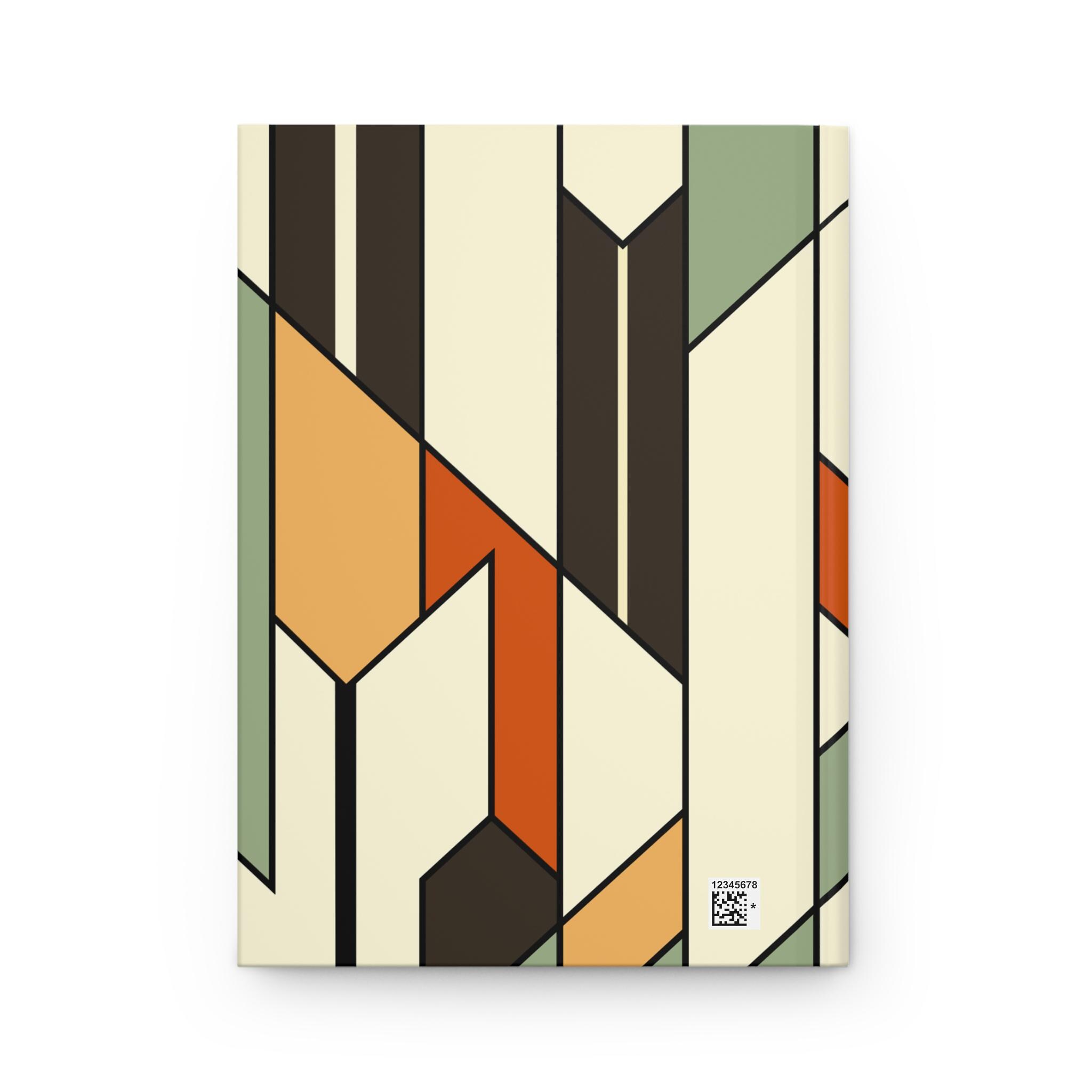 Frank Lloyd Wright Inspired Hardcover Journal 5.75"x8" | Architectural ...
