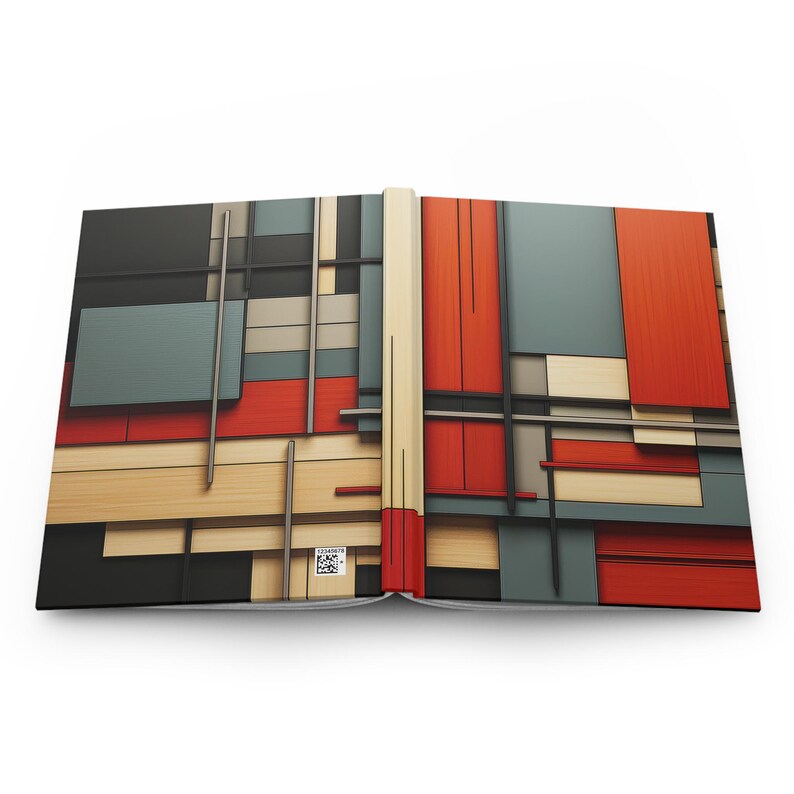 Frank Lloyd Wright Inspired Hardcover Journal | Architectural Style ...
