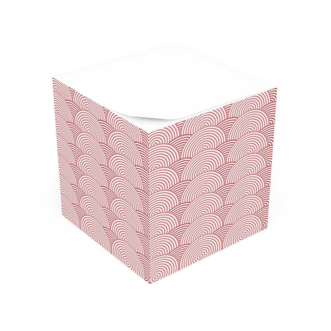 Frank Lloyd Wright Inspired Sticky Note Cube | Architectural Desk Decor ...