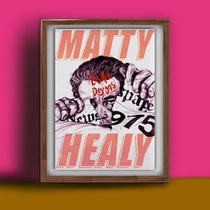 Matty Healy | Retro Poster/Print