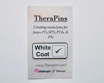 White Coat Pin