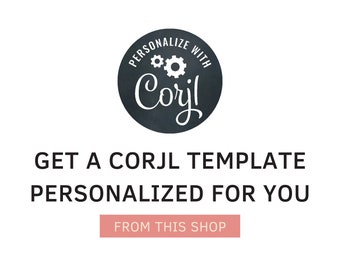 ADD ON - Corjl Template Personalization