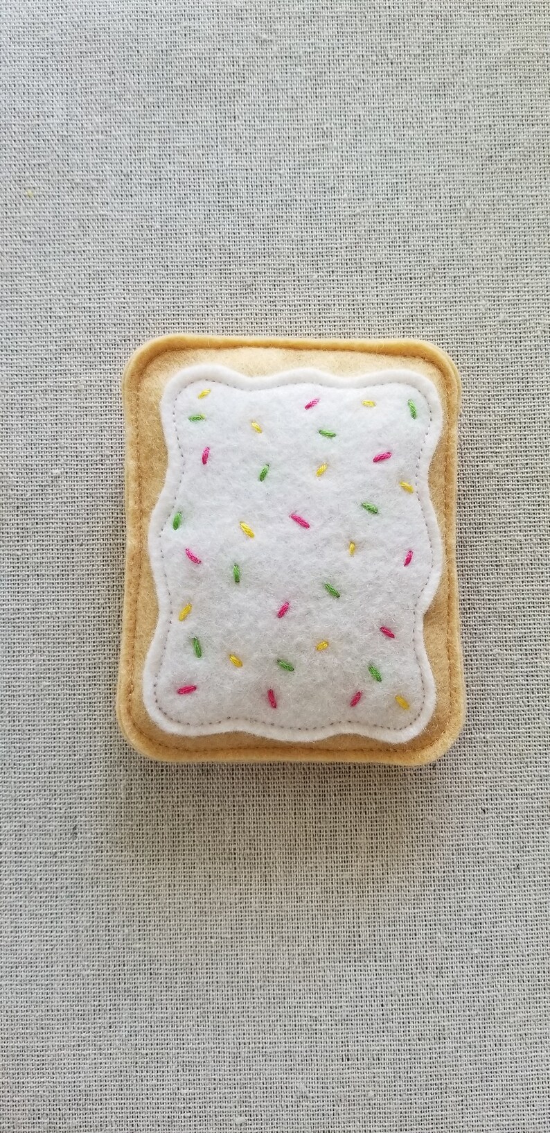 Toaster pastry Cat Toy with catnip and silver vine White Felt Etsy
