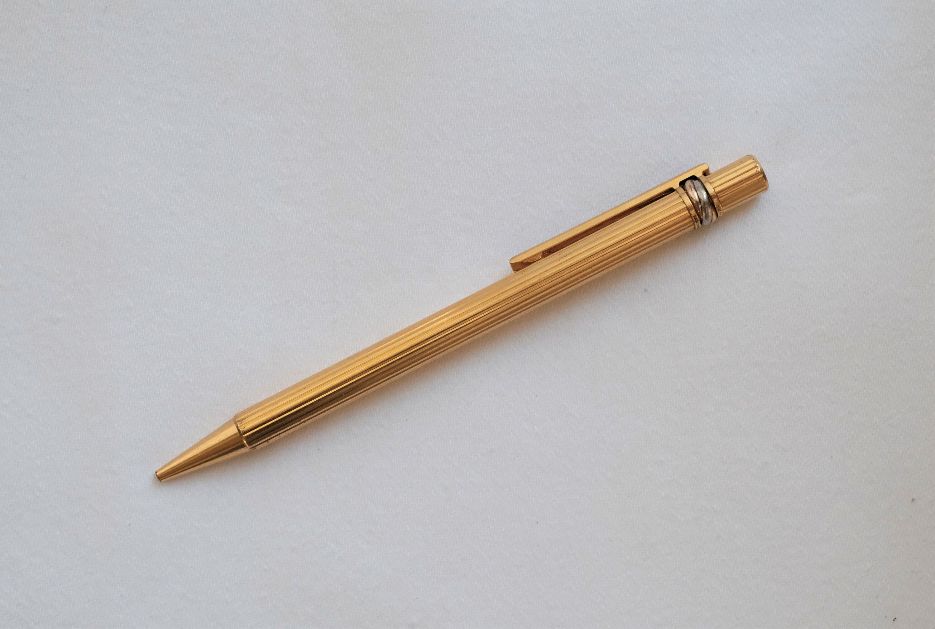 Louis Vuitton Silver Tone Ball Point Stylo Mechanical Pencil for
