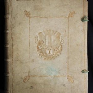 Iohannis Rosini Antiquitatum Romanarum von 1743 mit zeitgenössischem Ganzpergamenteinband