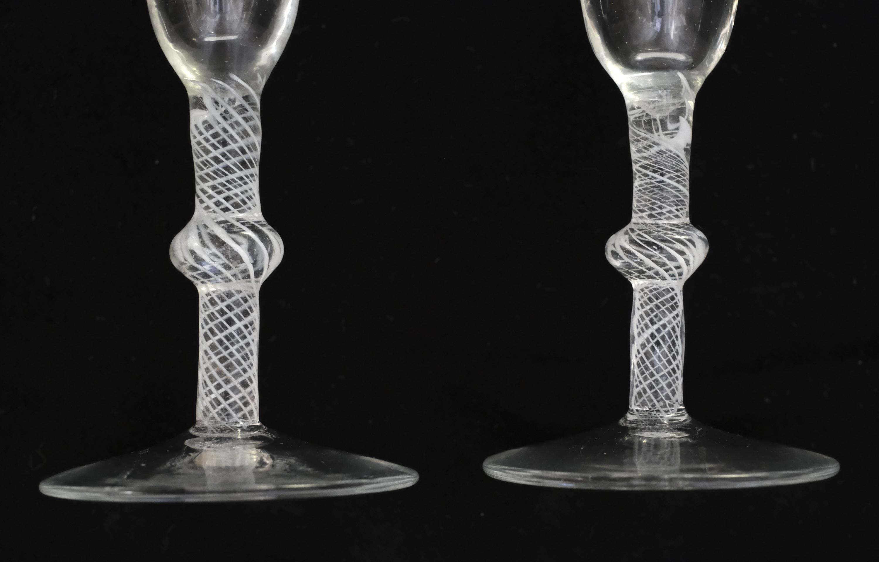 エアーツイストステムグラス アンティーク エアーツイストグラス