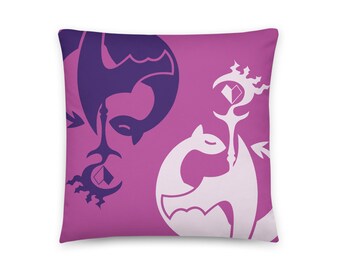 Opposites - Hydrina Logo Pillow