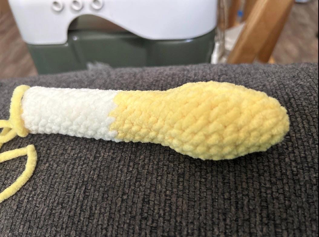 Small Multicolored Snake (1'x1") Custom Handmade Stuffed Animal Cute Plush Stuffy Crochet Amigurumi Kid Gift Toddler Toy