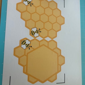 Bloc de notas artesanal con forma de panal de abeja. Bloc de notas adorable, ideal como regalo para estudiantes en la vuelta al cole. Accesorio de escritorio original para profesores. imagen 7