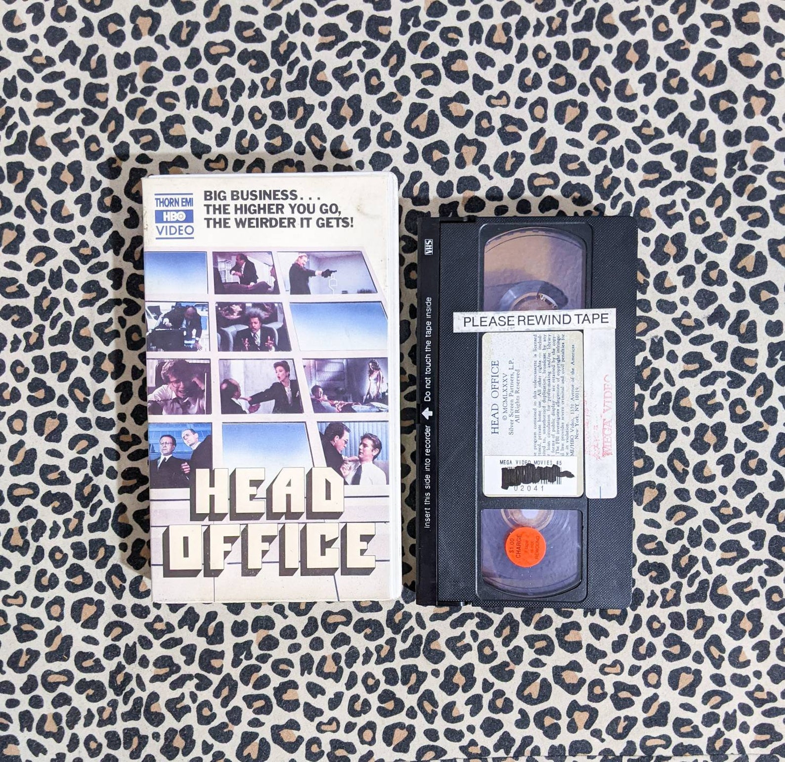 VHS Head Office 1985 Thorn EMI HBO Video // Judge Etsy