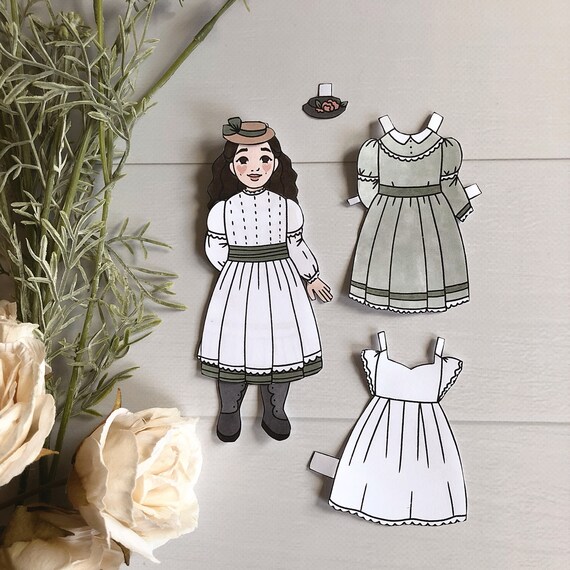 anne of green gables paper dolls