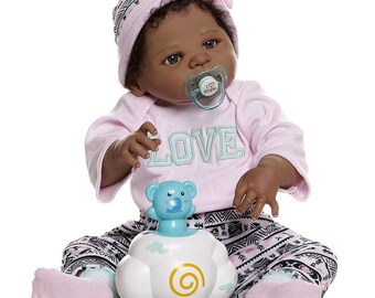 full body silicone baby african american