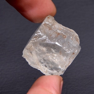 Natural Blue Topaz Raw Untreated Crystal Specimen Rock-  75.50 Carat
