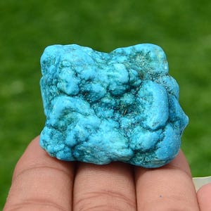 230.00 Carat Natural Turquoise Rough Stone Raw Turquoise Gemstone Blue Green Turquoise for Jewelry Making, Healing Crystal