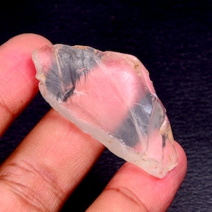 88.95 CT Natural Rough Blue Topaz semiprecious gemstone