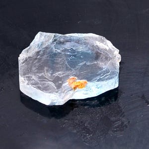 Natural Blue Topaz Raw Untreated Crystal Specimen Rock-  21.00 Carat