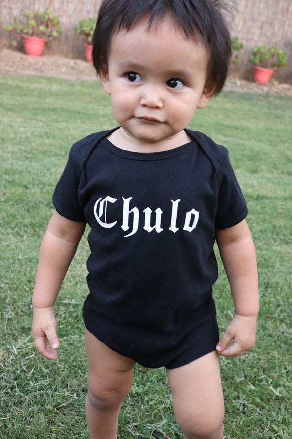 Chulo Bebe Body O Camiseta Para Ninos Pequenos Blanco Negro Etsy Chulo Bebe Body O Camiseta Para Ninos Pequenos Blanco Negro Etsy