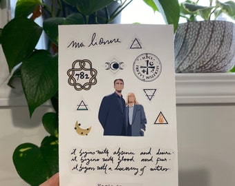 A Discovery of Witches Sticker Pack: All Souls Trilogy with Matthew and Diana