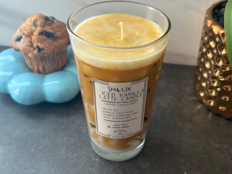 Iced Vanilla Latte Candle image 3