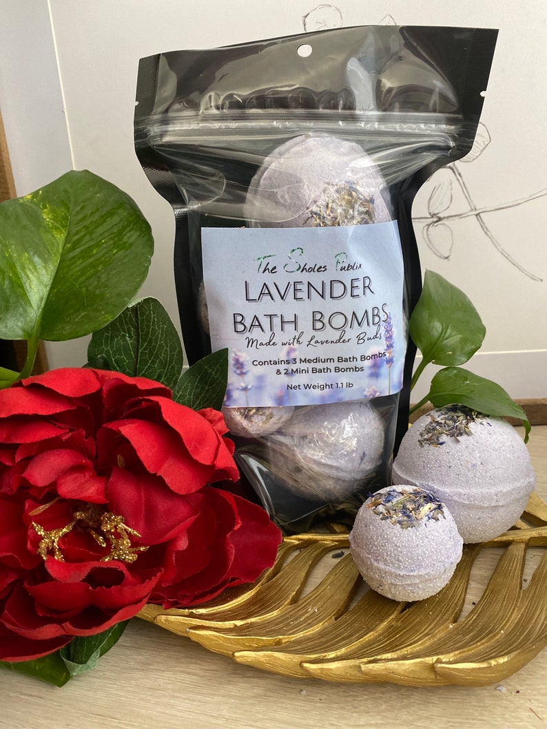 Lavender Bath Bombs image 2