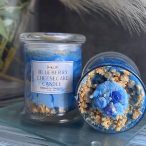 Blueberry Cheesecake Candle