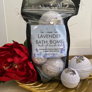 Lavender Bath Bombs image 1