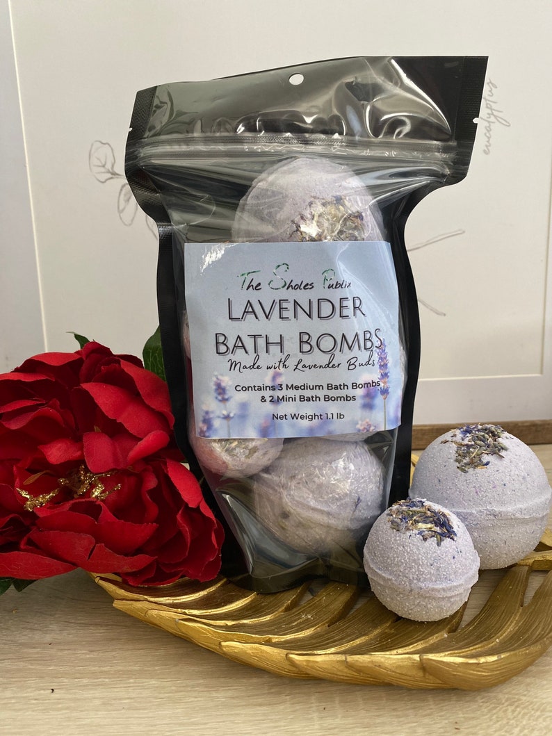 Lavender Bath Bombs image 1