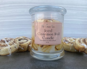 Iced Cinnamon Roll Candle