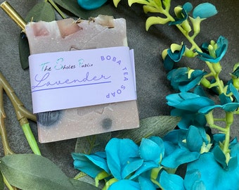 Lavender Boba Tea Soap